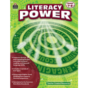 TCR8381 Literacy Power Grade 7-8 Image