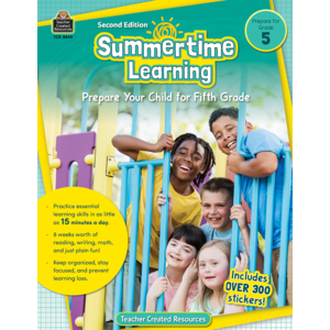 TCR8845 Summertime Learning Grade 5 Image