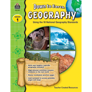 TCR9271 Down to Earth Geography, Grade 1 Image