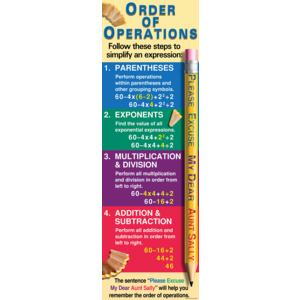 TCRV1650 Order of Operations Colossal Poster Image