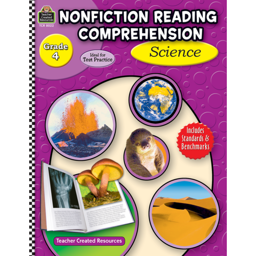 Nonfiction Reading Comprehension Science Grade 4 Tcr8022 Teacher 5174