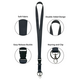 Black Lanyard Alternate Image D