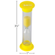 3 Minute Sand Timers-Small Alternate Image SIZE