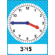 Magnetic Foam Geared Clock - Large Alternate Image A