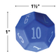 12 Sided Dice 6-Pack Alternate Image SIZE