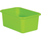 Lime Small Plastic Storage Bin 6 Pack Alternate Image A