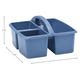 Slate Blue Plastic Storage Caddy 6 Pack Alternate Image SIZE