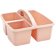 Blush Plastic Storage Caddy 6 Pack Alternate Image B