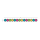 Chalkboard Brights Circles Die-Cut Border Trim Alternate Image SIZE