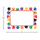 Colorful Paw Prints Name Tags/Labels Alternate Image SIZE