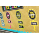 Chalkboard Brights Our Class Birthdays Mini Bulletin Board Alternate Image A