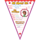 All About Me Pennants Bulletin Board Display Set Alternate Image A