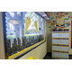 Superhero Cityscape Bulletin Board Display Alternate Image A