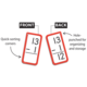 Subtraction Flash Cards - All Facts 0–12 Alternate Image A