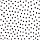 Black Painted Dots Peel and Stick Decorative Paper Alternate Image A