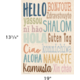 Everyone is Welcome Hello Positive Poster Alternate Image SIZE