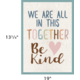 Everyone is Welcome We Are All In This Together Positive Poster Alternate Image SIZE