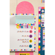 Fun Size Coral Pink Loop-De-Loop Better Than Paper Bulletin Board Roll Alternate Image C