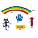 Pete the Cat Rainbow Boogie Sensory Path Alternate Image SIZE