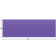 Ultra Purple Better Than Paper Bulletin Board Roll Alternate Image SIZE