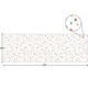 Everyone is Welcome Painted Dots Better Than Paper Bulletin Board Roll Alternate Image SIZE