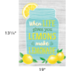 When Life Gives You Lemons Make Lemonade Positive Poster Alternate Image SIZE