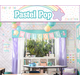 Pastel Pop Pennants Welcome Bulletin Board Alternate Image E