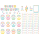 Pastel Pop Happy Birthday Mini Bulletin Board Alternate Image A