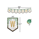 Eucalyptus Pennants Welcome Bulletin Board Alternate Image SIZE