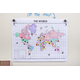 Travel the Map Airplanes Mini Stickers Alternate Image B