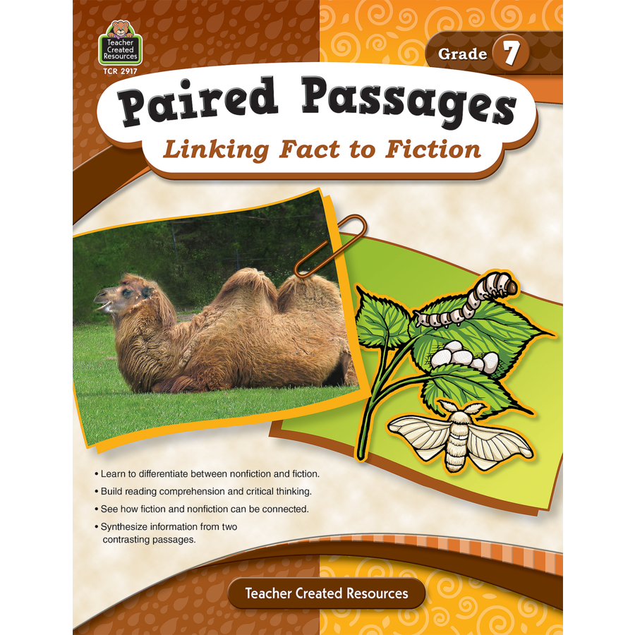 Paired Passages: Linking Fact To Fiction Grade 7 - TCR2917 | Teacher ...