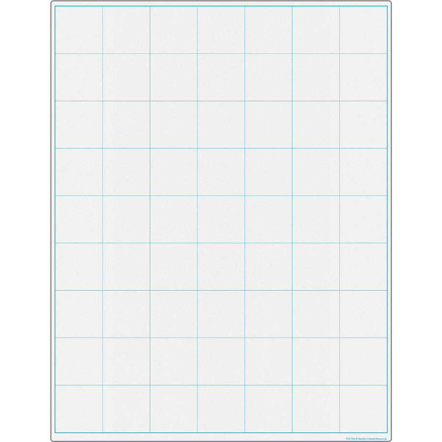 Graphing Grid Large Squares Write-On/Wipe-Off Chart - TCR7116 | Teacher ...