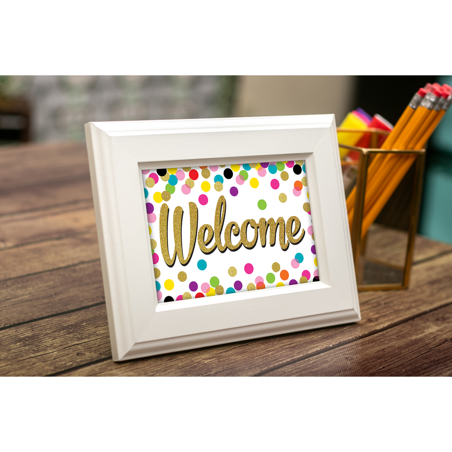 Confetti Welcome Postcards - TCR8894 | Teacher Created Resources