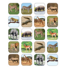 TCR5468 Safari Animals Stickers