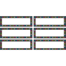 Teacher Created Resources Chalkboard Brights Magnetic Pockets Extra