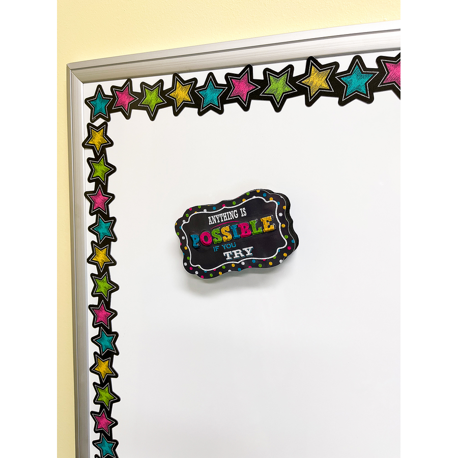 Chalkboard Brights Whiteboard Eraser TCR77289 Teacher Created Resources