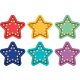 Spot On Floor Markers Marquee Stars - 4"