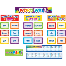 First 100 Sight Words Pocket Chart Cards Pre K-2