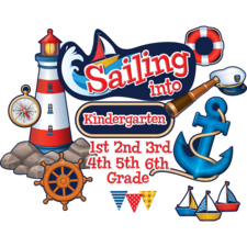 Sailing Into...Bulletin Board Display Set