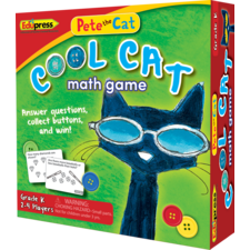 Pete the Cat Cool Cat Math Game Grade K