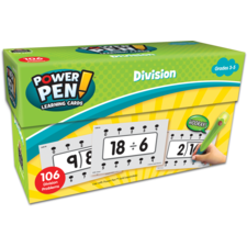 Power Pen Learning Cards: Division