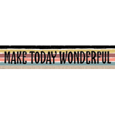 Wonderfully Wild Make Today Wonderful Banner