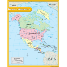 North America Map Chart