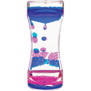 TCR20966 Blue & Pink Liquid Motion Bubbler Image