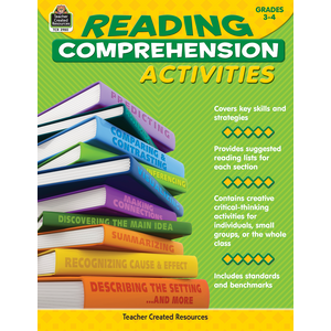 TCR2980 Reading Comprehension Activities Grade 3-4 Image