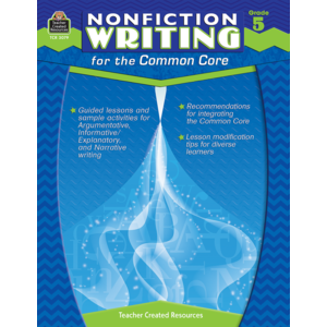 TCR3079 Nonfiction Writing for the Common Core Grade 5 Image
