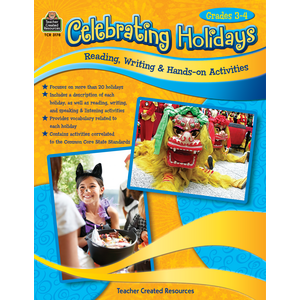 TCR3178 Celebrating Holidays: Reading, Writing & Hands-on Activities Image