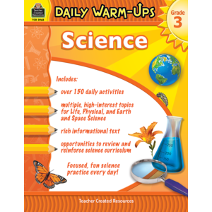 TCR3968 Daily Warm-Ups: Science Grade 3 Image
