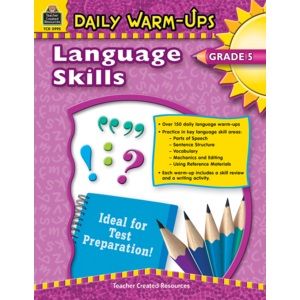 TCR3995 Daily Warm-Ups: Language Skills Grade 5 Image