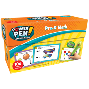 TCR6009 Power Pen Learning Cards: Math PreK Image